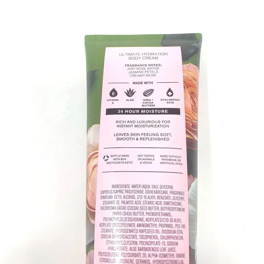 Bath & Body Works Rose Set Shea Butter Body Cream 8oz
